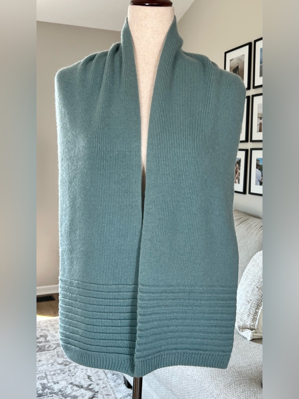 Portolano 100% Cashmere 8" X 60" Rectangle Scarf